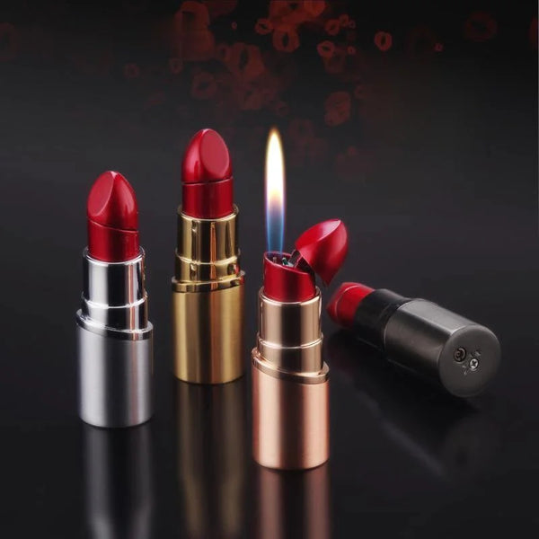 “GlamFlame – Lipstick Lighter”